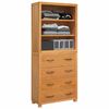 vidaXL Storage Furniture Set with Drawer Brown Engineered wood