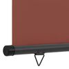 vidaXL Balcony Side Awning 125x250 cm Brown