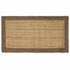 vidaXL Area Rug Grey 100 x 200 cm Jute