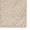 vidaXL Area Rugs Square Natural and White 200 x 200 cm Jute