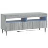 vidaXL LED TV Cabinet Grey Sonoma Engineered Wood