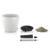 LECHUZA Planter CLASSICO Color 18 ALL-IN-ONE White