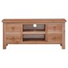 vidaXL TV Cabinet 100x30x45 cm Solid Mahogany Wood
