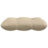 vidaXL Seat Cushions 4 pcs Cream 40 x 40 cm Microfibre Fabric