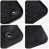 vidaXL Car Mat 3 pcs Black suitable for VW T5 2010-2015 Rubber