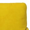 vidaXL Sofa Sets with Cushion 3 pcs Yellow 115 x 56 x 80 cm Plywood