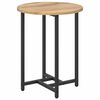 vidaXL Side Table Set 2 pcs Artisan Oak and Black