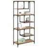 vidaXL Bookcase Artisan oak Engineered wood