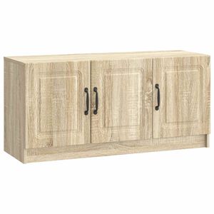 vidaXL TV Cabinet Sonoma Oak 99 x 34.5 x 47 cm Engineered Wood