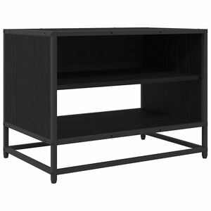 vidaXL TV Units Black Oak 61 x 40 x 46 cm Engineered wood