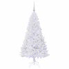 vidaXL Artificial Christmas Tree with Stand White 150 cm PVC and Steel