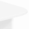 vidaXL Coffee Table High Gloss White 93 x 53 x 33 cm Engineered Wood