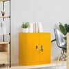 vidaXL Storage Cabinet with Storage Mustard Yellow 60 x 40 x 70 cm