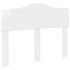 vidaXL Headboard Gloss White Engineered wood