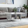vidaXL Coffee Table Concrete Grey 60x50x36.5 cm Engineered Wood