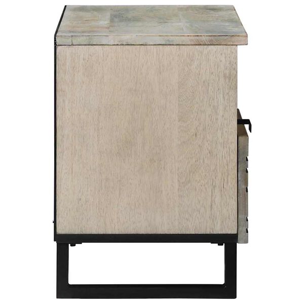 vidaXL TV Units with Drawer White 80 x 33 x 46 cm Engineered wood