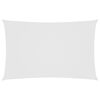 vidaXL Sunshade Sail Oxford Fabric Rectangular 5x8 m White