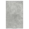 vidaXL Hanging Cabinet Concrete Grey and White 50 x 31 x 80 cm