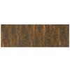 vidaXL Wall Headboard Smoked Oak 240x1.5x80 cm Engineered Wood