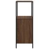 vidaXL Bathroom Cabinet with Shelves Brown Oak 36x35x95 cm