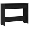 vidaXL Console Table Black Oak 100 x 35 x 76.5 cm Engineered Wood