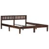 vidaXL Bed Frame without Mattress Solid Mango Wood 160 cm