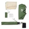 vidaXL Camping Windbreak Green 508x130 cm Waterproof