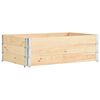 vidaXL Pallet Collars 3 pcs 50x150 cm Solid Pine Wood