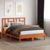 vidaXL Headboard Wax Brown 160 cm Solid Wood Pine