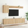 vidaXL 5 Piece TV Wall Units Sonoma Oak Engineered Wood
