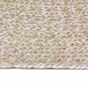 vidaXL Area Rugs Rectangular Natural and White 160 x 230 cm Jute