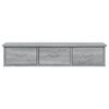 vidaXL Wall Cabinet Grey Sonoma 88x26x18.5 cm Engineered Wood