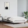 vidaXL Bed Frame without Mattress White 90x190 cm Single Single Faux Leather