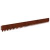 vidaXL Lawn Edge with Top Fold 20 pcs 103x10cm Steel Rusty