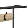 vidaXL Coat Rack Sonoma Oak 95 x 34 x 184 cm Engineered wood