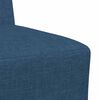 vidaXL Modular Sofa Unit Armless 3 pcs Blue 55 x 74 x 82 cm Fabric