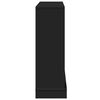 vidaXL Fireplace Surround Black 100x30x87.5 cm Engineered Wood
