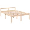 vidaXL Senior Bed without Mattress 140x190 cm Solid Wood