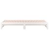 vidaXL Pull-out Day Bed without Mattress White 2x(80x200) cm