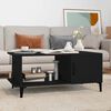 vidaXL Coffee Table Black 90x50x40 cm Engineered Wood