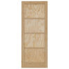 vidaXL Interior Door ORKDAL Brown 83 x 211 cm Plywood
