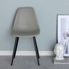 Venture Home Dining Chairs 2 pcs Polar Plastic Grey and Black