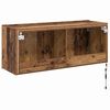 vidaXL TV Wall Cabinet Old Wood 100 x 35 x 41 cm Engineered Wood