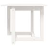 vidaXL Coffee Table White 50x50x45 cm Solid Wood Pine