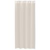vidaXL Voile Curtains with Grommets 2 pcs Cream 140x245 cm