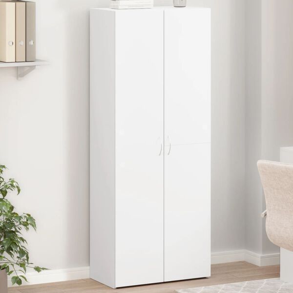vidaXL File Cabinet White 60x32x153 cm Engineered Wood