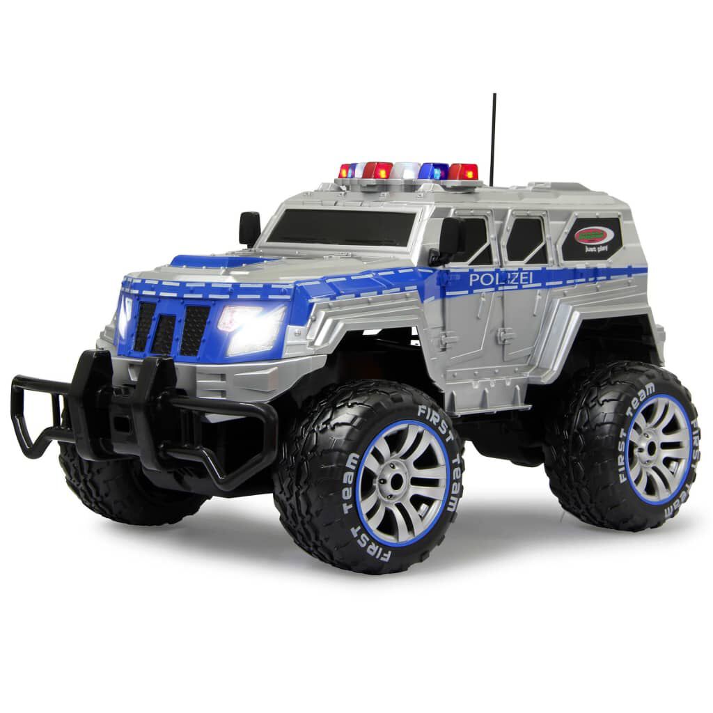 Remote control police monster truck store