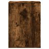 vidaXL Corner Chest of Drawers Smoked Oak 40x41x58 cm Engineered Wood