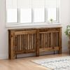 vidaXL Radiator Cover Old Wood 172 x 19 x 81.5 cm Engineered Wood