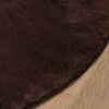 vidaXL Medium Pile Soft and Washable Rug HUARTE Brown &Oslash; 80 CM
